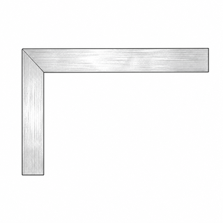 An original black line illustration showing right-angle reference surfaces and rigid blade and stock or L-shaped body; no brand or scale claim.